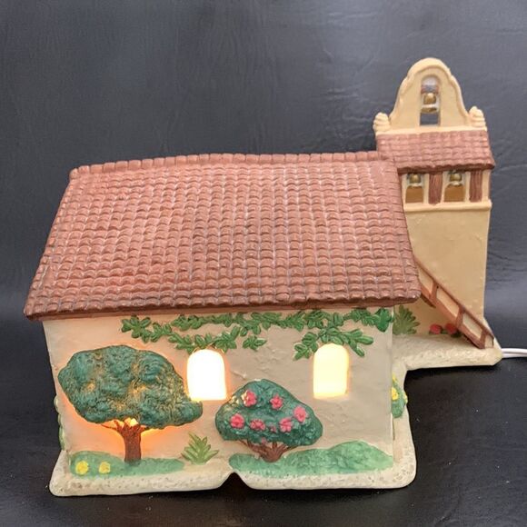 Mervyns California Missions La Purisima Second Edition Vintage Lighted Christmas - Picture 4 of 11